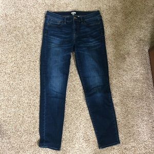 J. Crew ankle skinny jeans